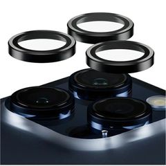 Camera Lens Protector Tempered Glass for iPhone 15 Pro / 15 Pro Max Black