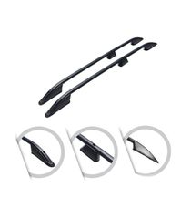 ΜΠΑΡΕΣ ΟΡΟΦΗΣ ΓΙΑ OPEL VIVARO 2014-2019/RENAULT TRAFIC 2014-2019/ TALENTO ΠΑΡΑΛΛΗΛΕΣ ΑΛΟΥΜΙΝΙΟΥ ΜΑΥΡΕΣ SOLID L2 OMTEC - 2 TEM.