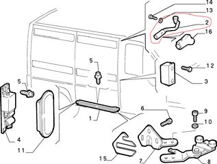 ΟΔΗΓΟΣ ΠΛΑΙΝΗΣ ΓΝΗΣΙΟΣ ΑΡΙΣΤ ΣΥΡΟΜΕΝΗΣ FIAT DUCATO 1994-2002