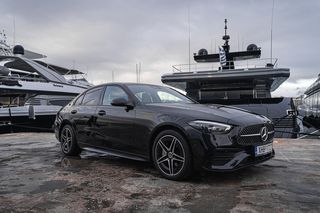 Mercedes-Benz C 300 2022 Plug in hybrid AMG Εργοστασιακή εγγύηση-thumb-1