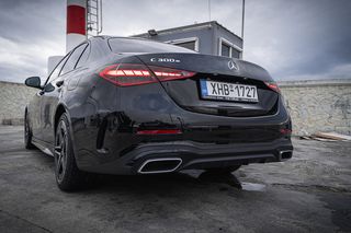 Mercedes-Benz C 300 2022 Plug in hybrid AMG Εργοστασιακή εγγύηση-thumb-11