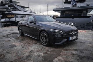 Mercedes-Benz C 300 2022 Plug in hybrid AMG Εργοστασιακή εγγύηση-thumb-14