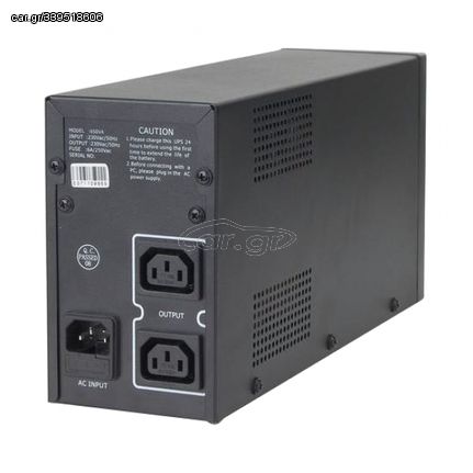 ENERGENIE UPS-PC-652A UPS WITH AVR 650VA/390W