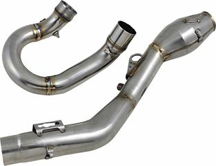 Κωδ.290067 FMF λαιμοί εξάτμισης Ατσάλι MegaBomb 045643 ασημί τηλ.215-215-8211