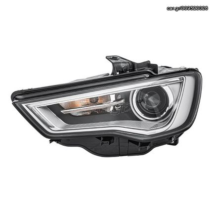 AUDI A3 3D / SPORTBACK / SEDAN SPORT / CABRIO (2012-2016) ΦΑΝΑΡΙ ΑΡΙΣΤΕΡΟ ΕΜΠΡΟΣ Bi-XENON ΦΥΜΕ ΜΕ ΦΩΣ ΗΜΕΡΑΣ LED HELLA (ΚΑΙΝΟΥΡΙΟ - AFTERMARKET)