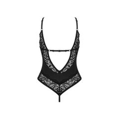 Obsessive Bellastia crotchless teddy Black-thumb-4