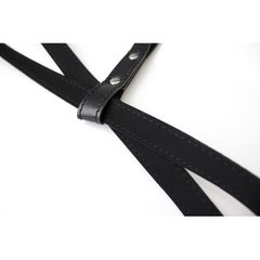 Mini leather strap Bra (without nipple covers)-thumb-1