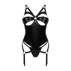 Plus Size Obsessive Armares Corset with Thong-thumb-3