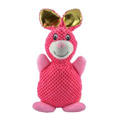 Λούτρινο Παιχνίδι Σκύλου Bunny Pink με Ήχο 32cm Pet Nova