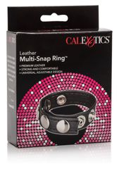 Calexotics Leather Multi-Snap Ring - Δαχτυλίδι Πέους-thumb-1