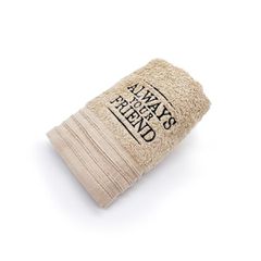 Mini Βαμβακερή Πετσέτα Μπεζ 50x30εκ Always Your Friend CPL1