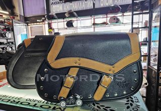 ΤΣΑΝΤΕΣ ΟΥΡΑΣ ΣΕΛΑΣ ΔΕΡΜΑΤΙΝΕΣ RETROMOTO CUSTOM PROJECT BOBBER CAFE RACER TRACKER SCRAMBLER CHOPPER!!! MotorDMS
