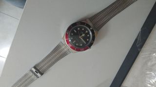 TIMEX M79 Automatic 40mm. Black-Red - "Pepsi"-thumb-2