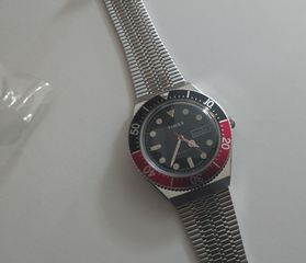 TIMEX M79 Automatic 40mm. Black-Red - "Pepsi"-thumb-3