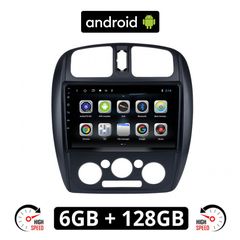 CAMERA + MAZDA 323 (1998-2004) Android οθόνη αυτοκίνητου 6GB με GPS WI-FI (ηχοσύστημα αφής 9" ιντσών OEM Youtube Playstore MP3 USB Radio Bluetooth Mirrorlink 4x60W εργοστασιακoύ τύπου)