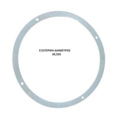 ΦΛΑΝΤΖΑ ΣΙΛΙΚΟΝΗΣ ΓΙΑ ΚΑΠΑΚΙ ΛΕΒΗΤΑ SATURN ΜΕ 4 ΤΡΥΠΕΣ ΚΑΙ 30,5ΕΚ ΔΙΑΜΕΤΡΟ