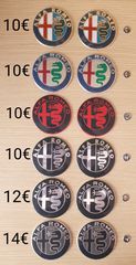 ALFA ROMEO ΣΗΜΑΤΑ ΚΑΠΩ ΖΕΥΓΆΡΙ 10€