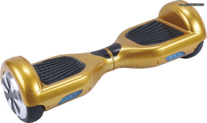 Smart '24 KIKKABOO HOVERBOARD TRANSFORMERS WHEEL WITH BLUETOOTH & LED ΗΛΕΚΤΡΙΚΟ ΠΑΤΙΝΙ GOLD 6.5"
