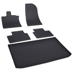 Πατάκια δαπέδου με πορτ μπαγκάζ σετ για Renault Captur II/ Mitsubishi Asx II (Upper) 5τμχ