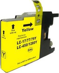 Ink cartridge Yellow replaces Brother LC1280XLY OEM - (LC1280Y_IC)