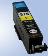 Ink cartridge Yellow replaces Canon 4543B001, CLI526Y OEM - (CLI-526Y_IC)