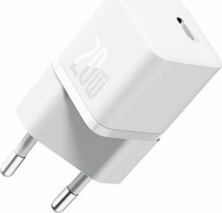 Baseus Mini Wall Charger GaN5 20W White - (CCGN050102)