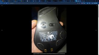 Logitech M-RBQ124 MX Revolution 6-button Bluetooth Wireless Mouse w/USB Receiver