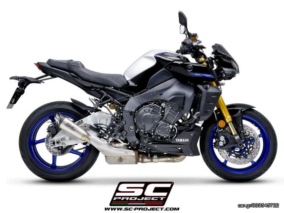 Sc Project  Εξάτμιση Τελικό S1 Titanium/Carbon End Yamaha MT 10 2022 - 2024 Euro5