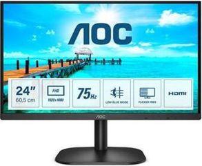 AOC 23.8'' FHD VA 75Hz 4MS - Monitor - (24B2XHM2)