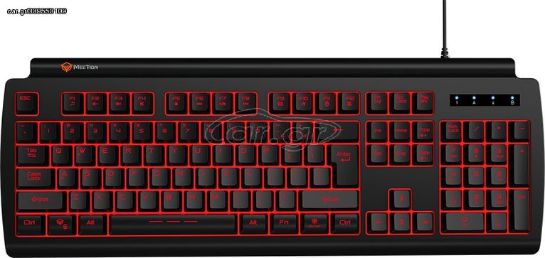 Meetion Wired Gaming Keyboard / Black - (MT-K9000)