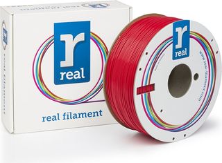 Real Abs 3D Printer Filament - Red - Spool Of 1Kg - 1.75mm - (NLABSRED1000MM175)