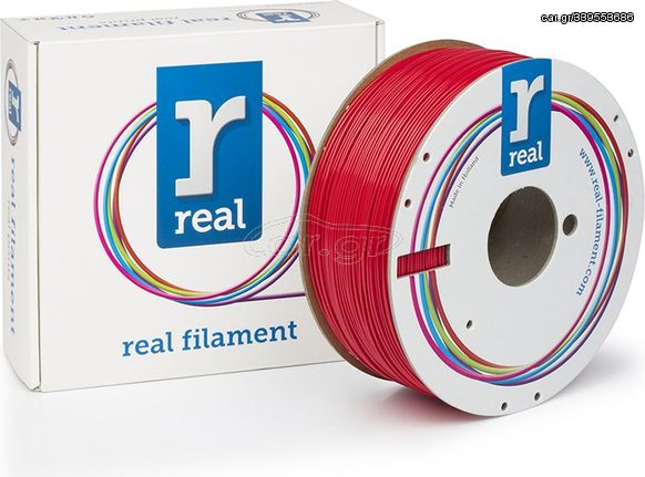 Real Abs 3D Printer Filament - Red - Spool Of 1Kg - 1.75mm - (NLABSRED1000MM175)