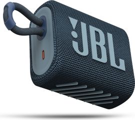 JBL Bluetooth Speaker GO3 Waterproof Blue - (JBLGO3BLU)