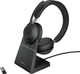 Jabra Evolve2 65 Voip Headset Link380a Ms Stereo Black - (26599-999-989)