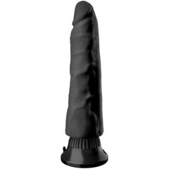 TOYBOY BARAK Realistic suctioned dildo Vibrator BLACK 22.5 X 4.3