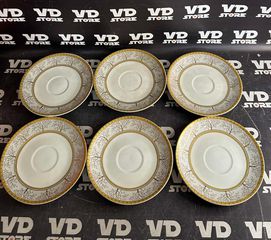 Σετ 6 vintage πιατάκια vicko 15cm 