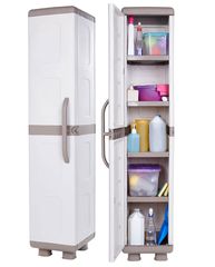 HOMEPLAST ΙΡΙΔΑ ΠΛΑΣΤΙΚΗ ΝΤΟΥΛΑΠΑ ΜΟΝΟΦΥΛΛΗ 4 ΡΑΦΙΑ ΜΠΕΖ-ΖΑΧΑΡΙ