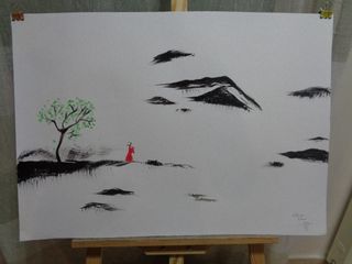 Η ζωή θέλει ηρεμία !  Art by Dimitra .Κινεζική Τέχνη με πολύ νόημα !! 