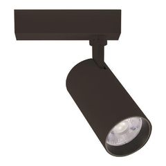 Φωτιστικό σποτ ράγας LED 2 καλωδίων 30W με ενδιάμεσο χρώμα φωτός 4000k Φ80χ160mm σε μαύρο χρώμα