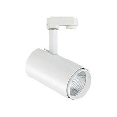 Φωτιστικό σποτ ράγας LED 4 καλωδίων 30W με ενδιάμεσο χρώμα φωτός 4000k σε λευκό χρώμα