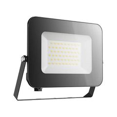 Προβολέας LED 50W SMD 42V AC ψυχρό χρώμα φωτός 6500k 5000lm IP65 σε μαύρο χρώμα