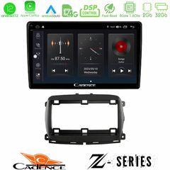 MEGASOUND - Cadence Z Series  Fiat 500 2016> 8core Android12 2+32GB Navigation Multimedia Tablet 9"