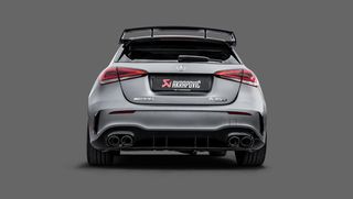 AKRAPOVIC Mercedes-Benz A45S AMG W177 CLA45S AMG C118 OPF 2019 Original εξάτμιση τιτανίου