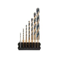 Σετ 7 τμχ Τρυπάνια BLACK  GOLD  BIT MIX BAR Dewalt DT70831