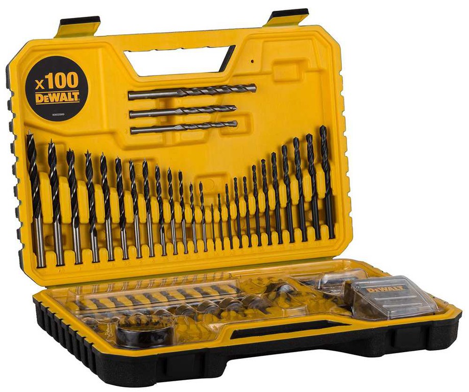 Σετ 100 Τρυπάνια Dewalt DT71563