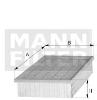 Φίλτρο αέρα MANN-FILTER C 3671