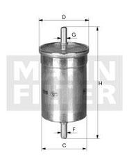 Φίλτρο καυσίμου MANN-FILTER WK 612