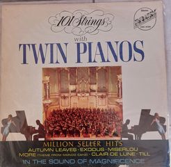 Marcel Renaud, Hans Alber - 101 strings with Twin Pianos (LP)