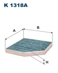 Φίλτρο, αέρας εσωτερικού χώρου FILTRON K 1318A