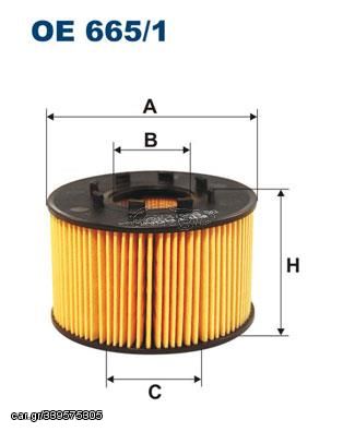 Φίλτρο λαδιού FILTRON OE 665/1